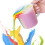 500 ml verdickter Silikon-Mixbecher mit Griff und 5 1