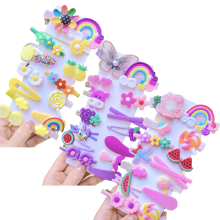 42 stuks babyhaarclips, handgemaakte veelkleurige haarclips voor peuters, veilige zijclips, haaraccessoires voor meisjes, veelkleurig