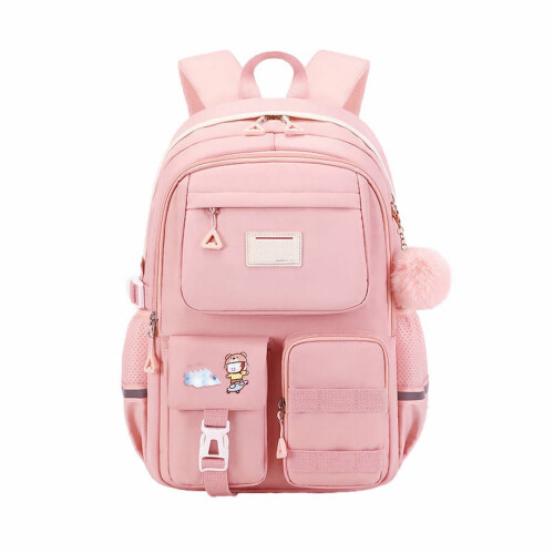 Mochila para laptop de 17 polegadas, ideal para viagens e uso universitário.