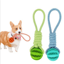 MesaSe Giocattoli da masticare per cani – Giocattoli per la dentizione in corda per cuccioli e cani, design interattivo con nodo per la salute