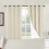 Cortinas blackout em imitação de linho, par, 42x54 polegadas 1