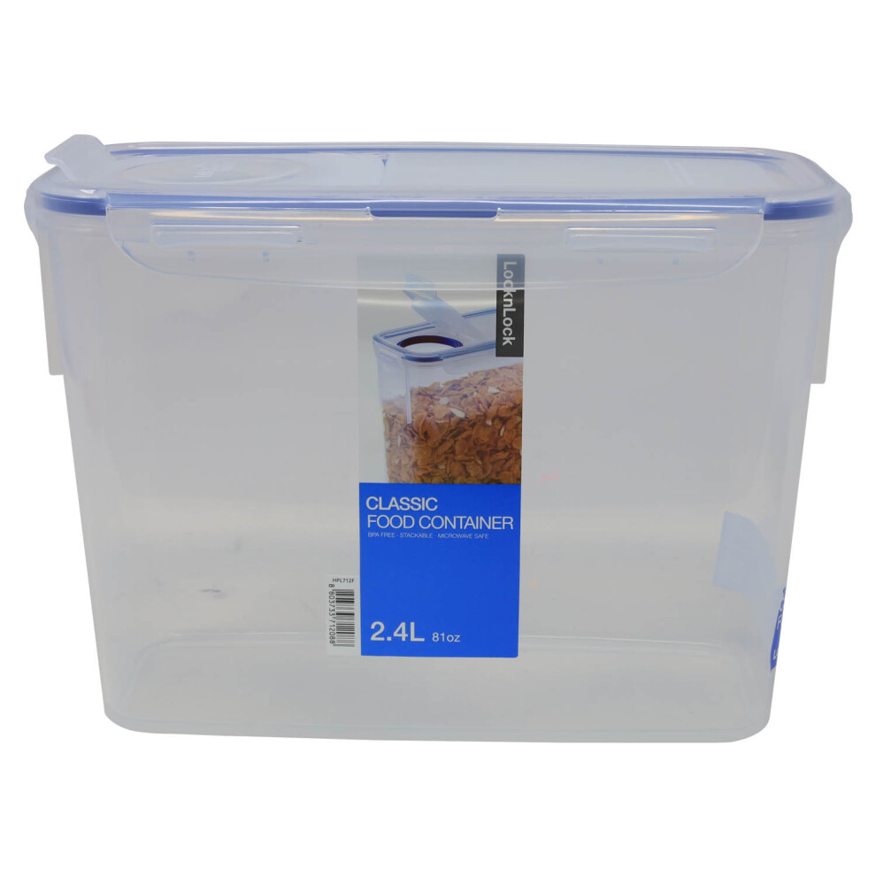Locknlock 2.4 Litre Flip Top Cereal Dispenser Airtight Container Food Storage