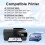 Διπλή συσκευασία κασετών μελάνης D934XL935XL για HP OfficeJet 1