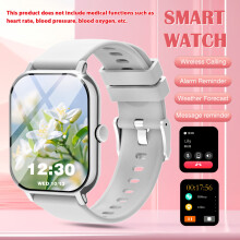 Smartwatch voor heren met HD-display, 4GB RAM en 32GB opslag.