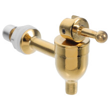 Robinet de remplacement doré en cuivre pour distributeur de boissons, compatible avec les trous de 1215 mm, pour usage domestique.