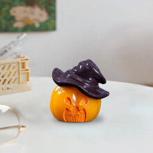 Figurki z żywicy na Halloween: Dynia, Czarownica, Zamek