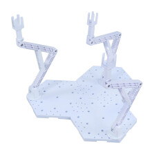 Suport pentru figurine de acțiune, model hobby, suport de afișare pentru figurină 1/100, alb