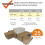 Plicuri ondulate 7x6x3 inci, albe, pachet de 25 1