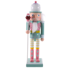 Ensemble de décorations de Noël Casse-Noisette en bois