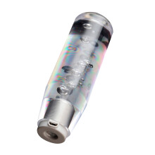 Λάμπα LED RGB με κρυστάλλινο διαφανή λεβιέ ταχυτήτων με φυσαλίδες, λεβιές ταχυτήτων