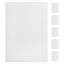 Dekorative Aluminiumbleche, 6 Stück, 5,9 x 3,9 x 0,04 Zoll