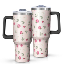 Pioneer blommigt isolerad tumbler 40oz