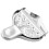 Presse-citron compact en acier inoxydable (1 pièce) 1