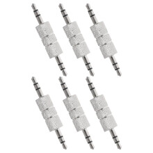 3,5 mm mannelijke naar mannelijke audioadapter van zinklegering