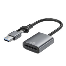 USB-C/USB-A SD-kaartlezer voor SD/SDHC/SDXC