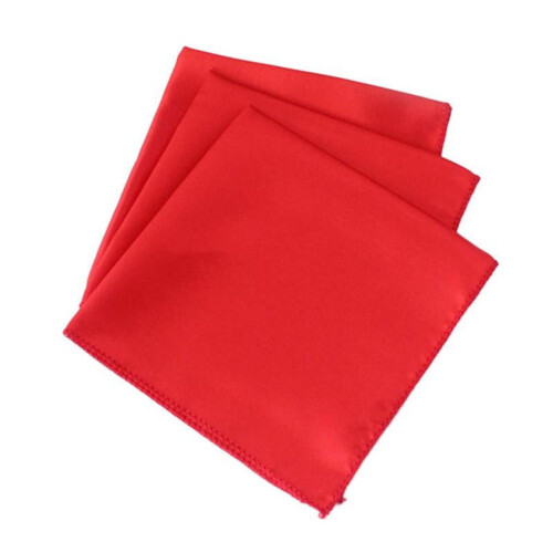 Mouchoirs en polyester 30 x 30 cm, lot de 10