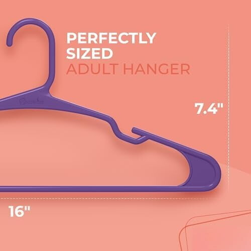 Plastgalgar 100-pack Lila