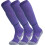 Knee-High Soccer Socks – Cushioned, Moisture-Wicking, 1