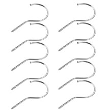 Kleiderhaken aus Edelstahl – 20er-Packung