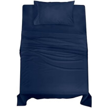 Lakanset i 100 % bomull, queen size-bäddsoffa - percale, 4 delar