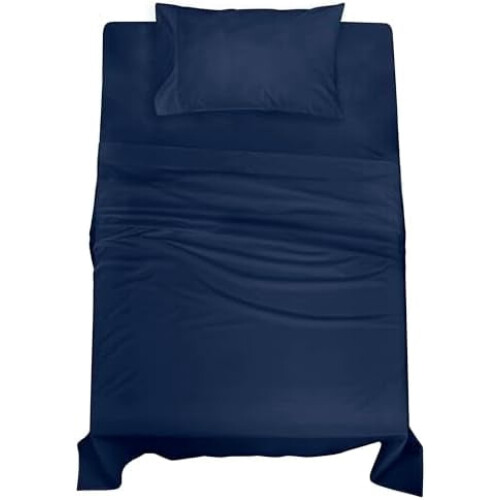 Lakanset i 100 % bomull, queen size-bäddsoffa - percale, 4 delar