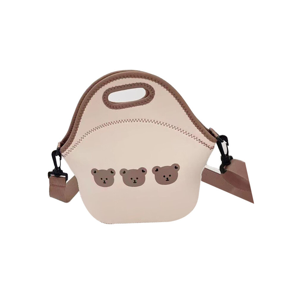 Large Capacity Cotton Mommy Shoulder Bag, Portable, Stylish, Elastic Diving Cotton