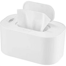 Baby Wipe Warmer, Wipe Warmer and Baby Wet Wipes Dispenser, Smart Precise Temperature Control Large Capacity Evenly Overall Heating Silence, White