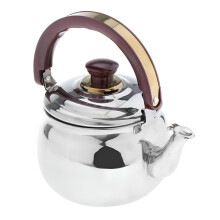 Tetera pequeña ACDANC, tetera de acero inoxidable para colocar sobre la encimera (capacidad de 0,6 litros) 0,6 L