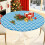 Rund elastisk duk 137–172 cm, vanntett flanellbakside 1
