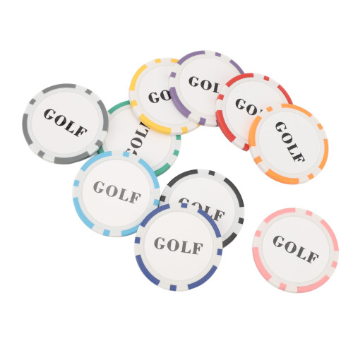 Lightweight Golf Markers 10 Pcs