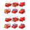 12Stk Mini Pull Back Autos Kunststoffspielzeug Für Jungen 7