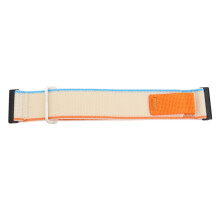 Adjustable White Nylon Watch Strap for HR Baro 7 9 D5i, 24mm