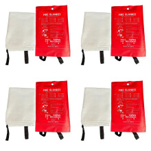 Manta anti-chamas de emergência, 101,6 x 101,6 cm (40 x 40 polegadas), retardante de chamas