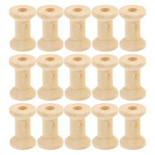 Bobines de fil en bois, 100 pièces