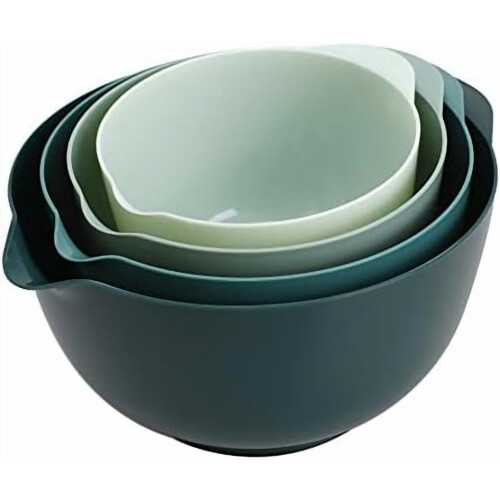 Sada 4 míchacích misek Green Ombre Nesting