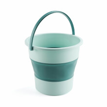 Foldable Plastic Bucket with Handle – Portable, Space-Saving Water Pail for Fishing, Camping, Garden, Car, Mop, Beach & Bathroom – Compatible with