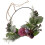 Metal blomsterkrans til hoveddør, 30 cm 1