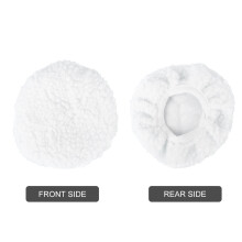 Car Polishing Pads for Furniture and Tile 12x12x0.8 in 5 pcs