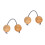 2Pièces Asalato Percussion, Shaker Main Bambou Durable Pour 4