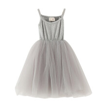 Blumenkleid für Kleinkinder und Babys, Tutu-Kleid für Mädchen, Baumwoll-Tutu-Kleid, Tüllkleid, ärmelloses Prinzessinnenkleid für Mädchen im