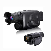 HD infrarødt nattkamera med stjernelyslinse, 5x zoom, 800 m rekkevidde, IP54 vanntett, 3800 mAh batteri – kompatibel med utendørseventyr