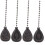 Lamp Finials Ceiling Fan Pull Chain 4 pcs 1