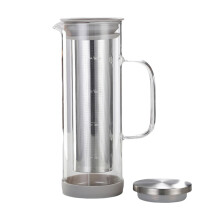 Caffettiera per caffè freddo in vetro e acciaio inox da 1,5 litri