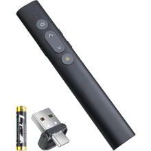 Præsentationsklikker Type-C/USB-A2-i-1 med batteri