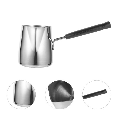 Espressokande i rustfrit stål, 350 ml