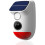 Alarma con sensor de movimiento solar, 120 dB, IP65, resistente al agua. 1