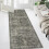 Πλενόμενο χαλί vintage floral runner 2ft x 6ft 1