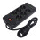 F33U 2500W multiprise, 23,7  10,5  3,6 cm, Noir 13