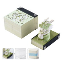 Blocco note 3D con calendario a strappo