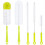 5 Pcs Baby Bottle Bristle Cleaning Brushes Set Long Handle Multi-Functional Bottle Cup Brush Kitchen Tools 1